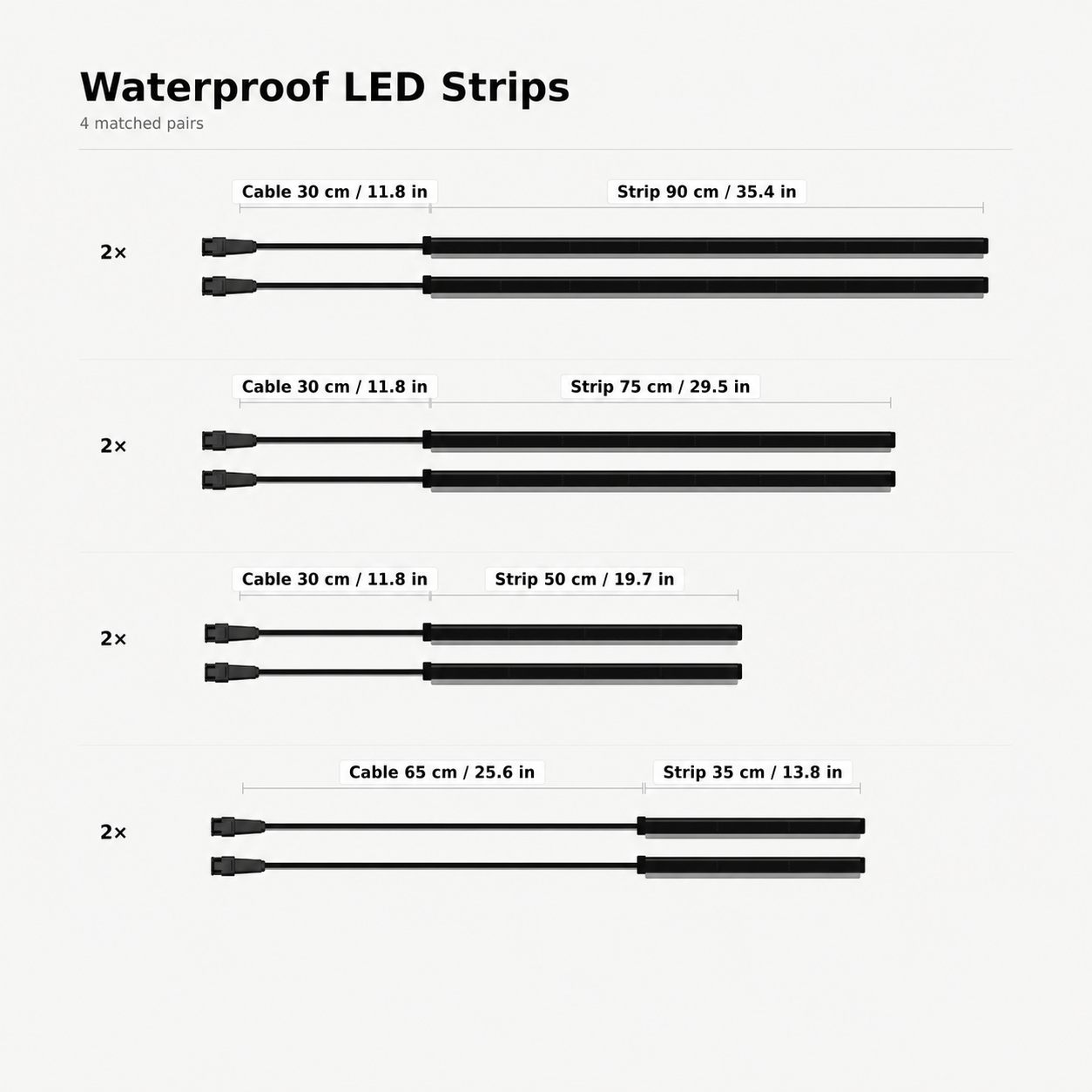 NYTRON Motorcycle LED Light Kit