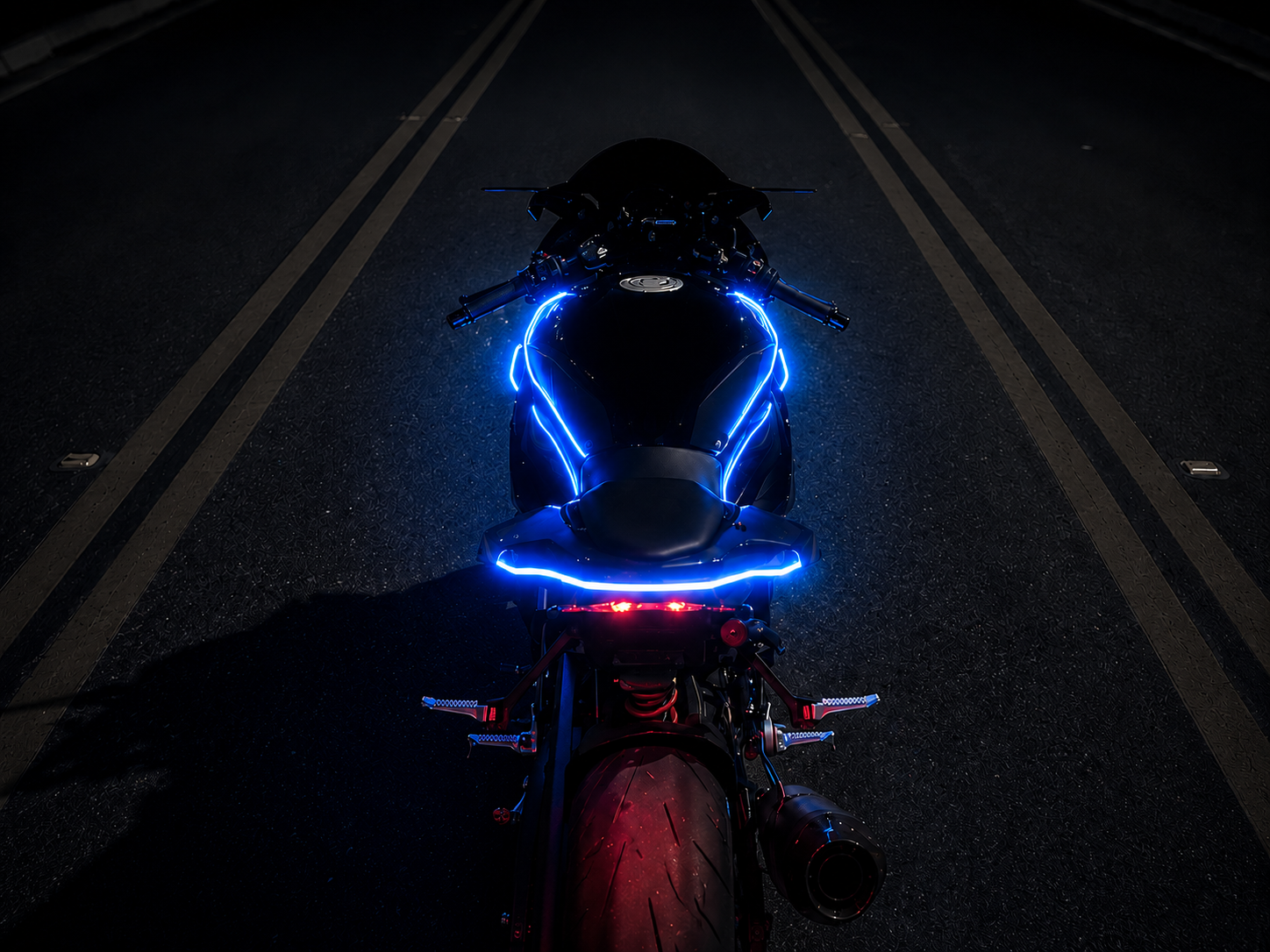 NYTRON motorcycle light kit