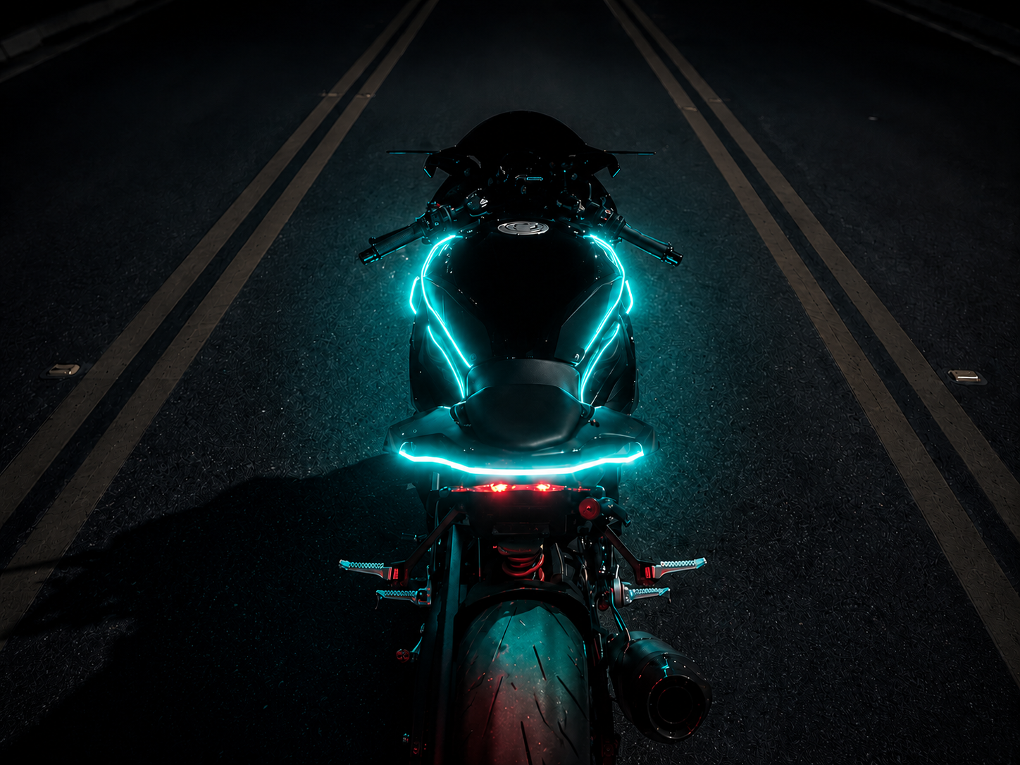 NYTRON motorcycle light kit
