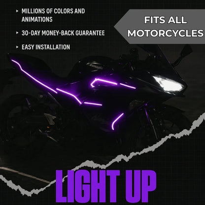 Motorcycle LED Lights Kit